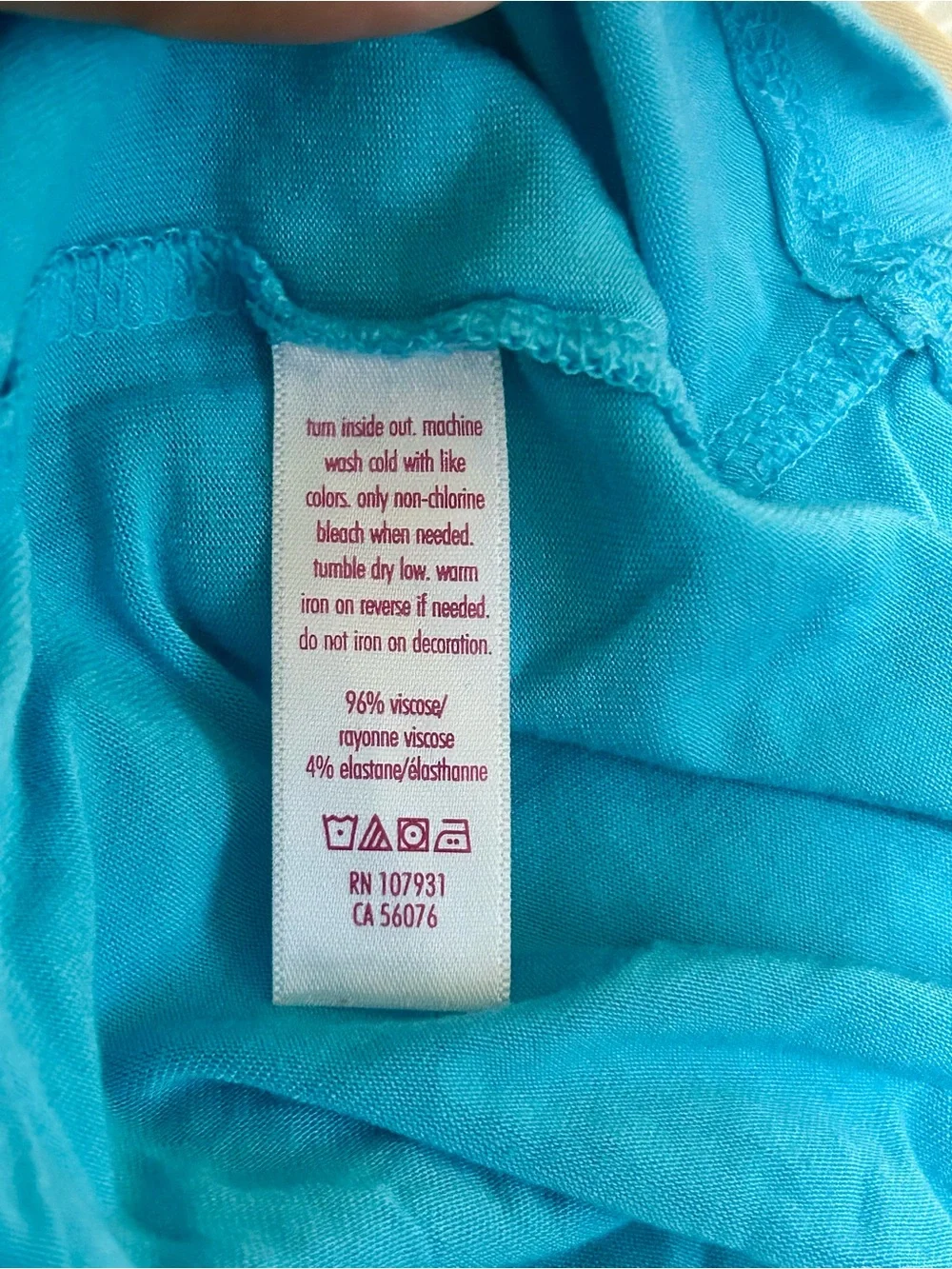 Justice bright teal